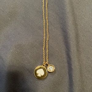 Authentic Kate Spade “spade” necklace
